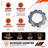 Disco Freio Traseiro NC 750X NC 750S Fixação 5 Pontos X7 Racing
