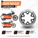 Disco De Freio Traseiro Meteor 350 X7 Racing Perfurado Alta Performance