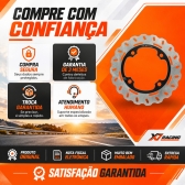 Disco Freio Traseiro Moto Shineray Strom 200 2024-2026 Novo Aço Carbono