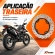 Disco Freio Traseiro Moto Shineray Strom 200 2024-2026 Novo Aço Carbono