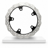 Disco Freio Dianteiro Novo Moto Haojue Dr 160 Aço Carbono 277mm