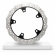 Disco Freio Dianteiro Novo Moto Haojue Dr 160 Aço Carbono 277mm