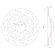 DISCO FREIO DIANTEIRO HAOJUE NK 150 240MM X7 RACING