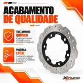 Disco Freio Dianteiro Moto Mottu Sport 110i KS/ESD Novo Aço Carbono