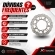 Disco Freio Dianteiro Novo Compatível Para Moto Haojue Master Ride 150 270mm Aço Carbono