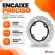 Disco Freio Traseiro Moto Shineray Strom 200 2024-2026 Novo Aço Carbono