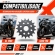 Pinhão X7 Racing 17 Dentes Passe 525H Para Suzuki DL 1000 GSXR 750