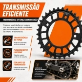 Pinhão X7 Racing 17 Dentes Passe 525H Para Suzuki DL 1000 GSXR 750