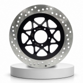 Disco Freio Dianteiro Moto Shineray SHI 175 2024 Aço A036 Novo