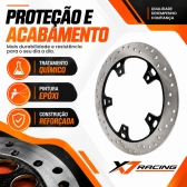 Disco Dianteiro Novo Compativel Para Royal Enfield Meteor Classic 350 300mm Aço A036
