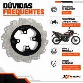Disco Freio Traseiro Moto Shineray Shi 175 Efi Aço Carbono Novo