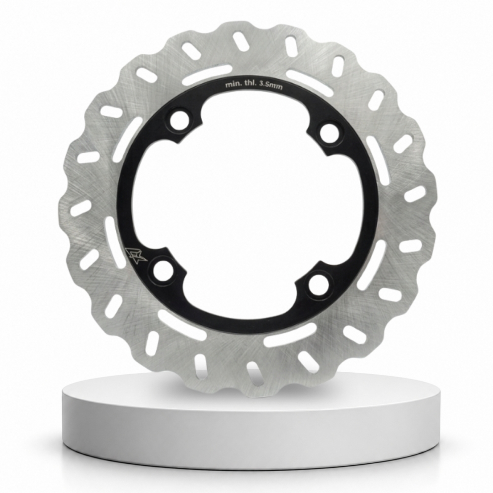 Disco Freio Traseiro Moto Shineray Strom 200 2024-2026 Novo Aço Carbono