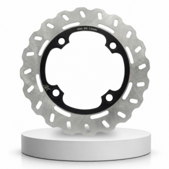 Disco Freio Traseiro Moto Shineray Strom 200 2024-2026 Novo Aço Carbono