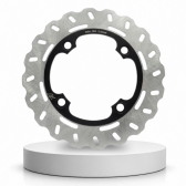 Disco Freio Traseiro Moto Shineray Strom 200 2024-2026 Novo Aço Carbono