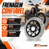 Disco Freio Dianteiro Moto Shineray SHI 175 2024 Aço A036 Novo