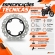 Disco Freio Traseiro Moto Shineray Strom 200 2024-2026 Novo Aço Carbono
