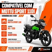 Disco Freio Dianteiro Moto Mottu Sport 110i KS/ESD Novo Aço Carbono