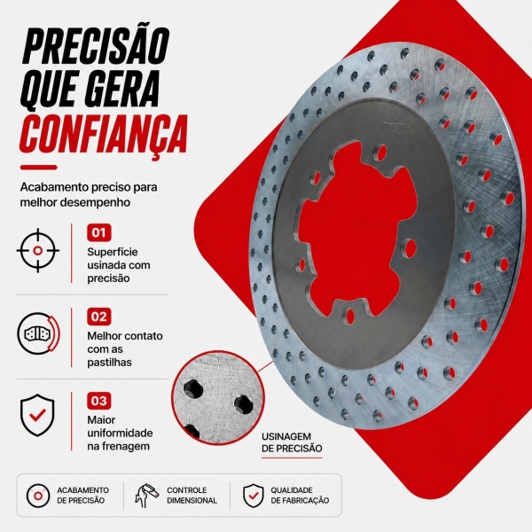 Disco Freio Traseiro Para Kymco Downtown 300i 2017 A 2023