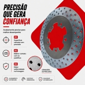Disco Freio Traseiro Para Kymco Downtown 300i 2017 A 2023