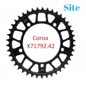 Pinhão X7 Racing 17 Dentes Passe 525H Para Suzuki DL 1000 GSXR 750
