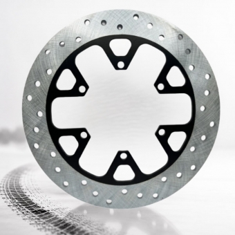 Disco De Freio Traseiro Meteor 350 X7 Racing Perfurado Alta Performance