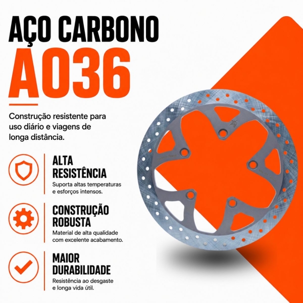Disco Freio X7 Racing Triumph Tiger 1200 Aço Carbono