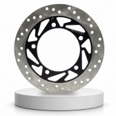 Disco de Freio Dianteiro Aço Carbono Haojue DK 160 / DK 150 Novo