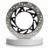 Disco de Freio Dianteiro Aço Carbono Haojue DK 160 / DK 150 Novo