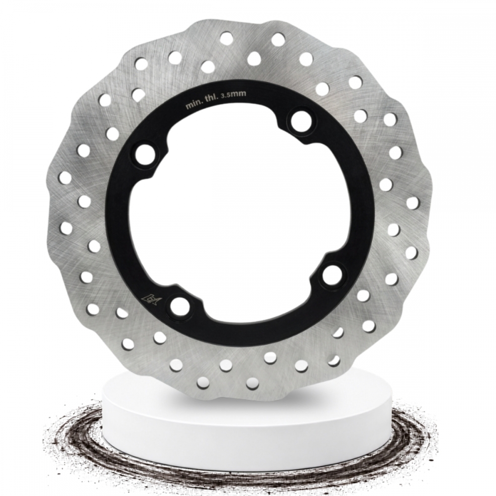Disco de Freio Traseiro Aço Carbono A036 Haojue DR160 Novo