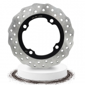 Disco de Freio Traseiro Aço Carbono A036 Haojue DR160 Novo