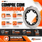 Disco Freio Dianteiro Moto Mottu Sport 110i KS/ESD Novo Aço Carbono