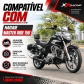 Disco Freio Dianteiro Novo Compatível Para Moto Haojue Master Ride 150 270mm Aço Carbono