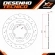 Disco De Freio Traseiro Novo Moto Kasinski Mirage 650 Reforçado Aço Carbono X7racing