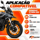 Disco Dianteiro Moto SHINERAY STROM 200 2024 2025 2026 2027 Aço
