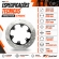 Disco Freio Traseiro Royal Enfield Himalayan 411 Scram 411 Continental GT 650 Interceptor 650