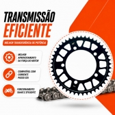 Coroa X7 17 Dentes BMW S1000RR Passe 525H Alta Resistência