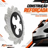 Disco Freio Traseiro Moto Shineray Shi 175 Efi Aço Carbono Novo