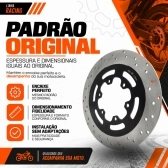 Disco De Freio Traseiro Novo Moto Kasinski Mirage 650 Reforçado Aço Carbono X7racing