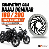Disco Dianteiro Novo Moto Bajaj Dominar 160/200 Cilindradas